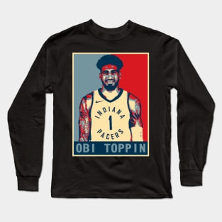 Indiana Pacers Obi Toppin Long Sleeve T-Shirt